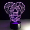Love Knot 3D Illusion Lamp