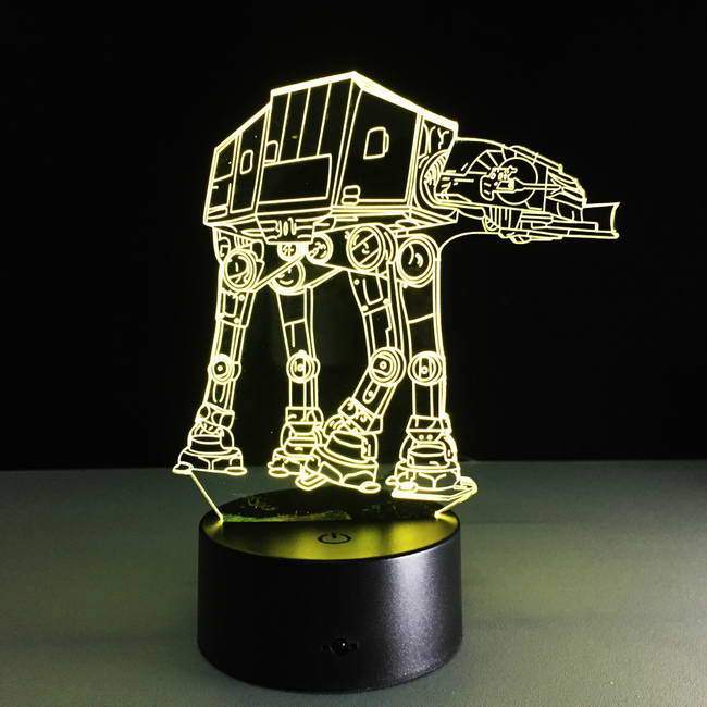Star Wars Robot 3D Illusion Lamp