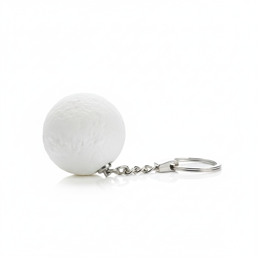 3D Printed Moon Keychain